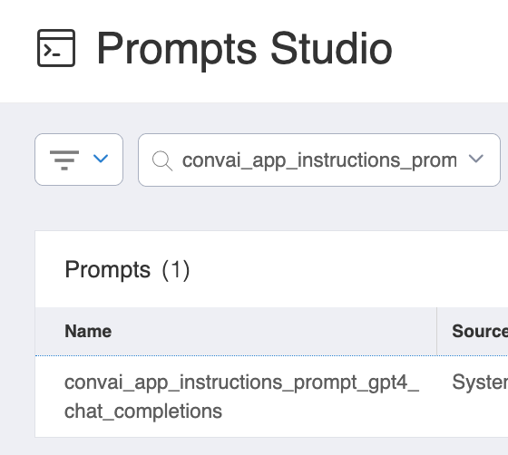Select Prompt